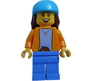 LEGO Scooter Girl Minifigurka