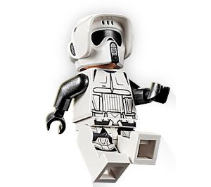 LEGO Scout Trooper s Černá Paže (Scowl) Minifigurka