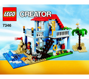LEGO Seaside House 7346 Instructions