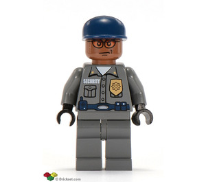 LEGO Security Stráž s Policie Odznak Minifigurka