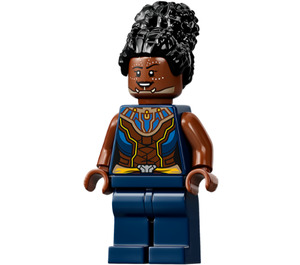 LEGO Shuri s Dark Modrá Oblek Minifigurka