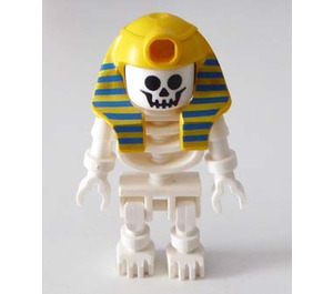 LEGO Kostra s Žlutá Mummy Čelenka Minifigurka