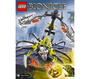 LEGO Skull Scorpio 70794 Instrukce