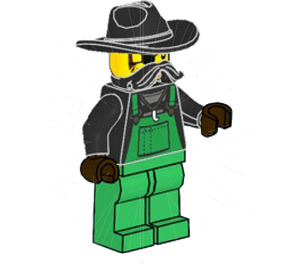 LEGO Snake Rattler Minifigurka