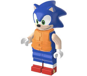 LEGO Sonic the Hedgehog - Záchranná vesta Minifigurka