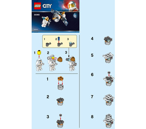 LEGO Prostor Satellite 30365 Instructions