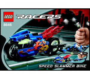 LEGO Speed Slammer Bike 8646 Instructions