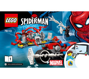 LEGO Spider-Man Bike Rescue 76113 Instrukce