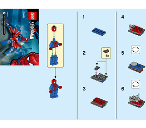 LEGO Spider-Man's Mini Spider Crawler 30451 Instrukce