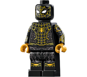 LEGO Spider-Muž s Černá a Gold Oblek Minifigurka