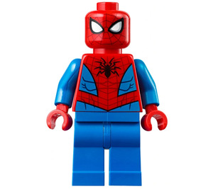 LEGO Spider-Muž s Modrá Nohy a Tmavě červená Webbing Minifigurka