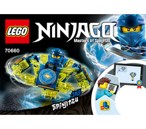 LEGO Spinjitzu Jay 70660 Instrukce