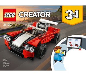 LEGO Sportovní Auto 31100 Instructions