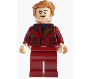 LEGO Star-Lord s Tmavě červená Nohy Minifigurka