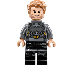 LEGO Star-Lord s stříbrný Brnění a Jet Pack Minifigurka