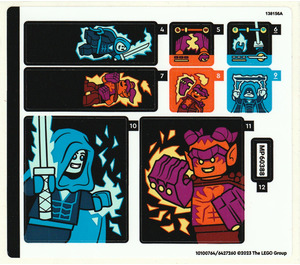 LEGO Sticker Sheet 1 for Set 60388