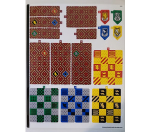 LEGO Samolepka Sheet for Set 76416 (10104434)