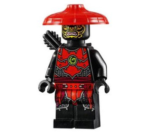 LEGO Stone Army Scout s Žlutá Tvář s Quiver Minifigurka