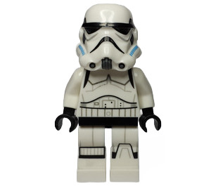 LEGO Stormtrooper s Tmavě azurová Helma Vents (Grimace) Minifigurka