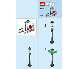 LEGO Streetlamps 40312 Instrukce