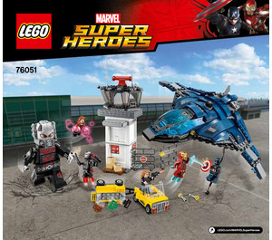 LEGO Super Hero Airport Battle 76051 Instructions