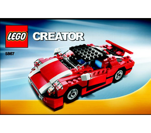 LEGO Super Speedster 5867 Instrukce