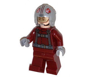 LEGO T-16 Skyhopper Pilot s Šedá Helma Minifigurka