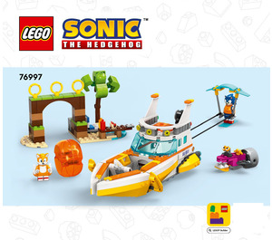 LEGO Tails' Adventure Boat 76997 Instrukce