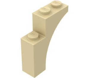 LEGO Tan klenba 1 x 3 x 3 (13965)