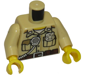 LEGO Boat Driver Minifig Trup (973 / 76382)