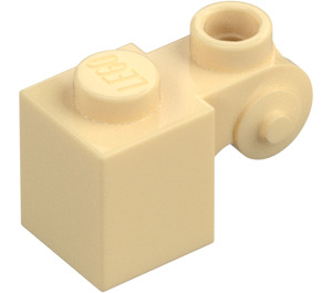 LEGO Barva opálení Kostka 1 x 1 x 2 s Scroll a Otevřený cvoček (20310)