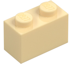 LEGO Barva opálení Kostka 1 x 2 se spodní trubičkou (3004 / 93792)