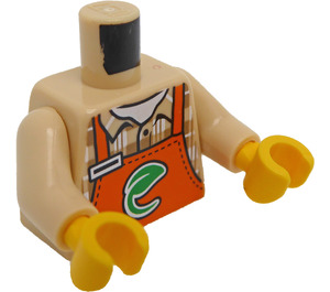 LEGO Grocer Minifigurka Trup (973 / 76382)