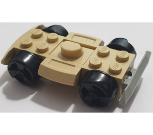 LEGO Racers Podvozek s Černá Kola (76544)