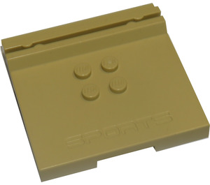 LEGO Dlaždice 6 x 6 x 0.7 s 4 Study a Card-Držák "Sportovní" (45522)