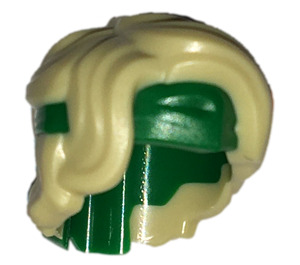LEGO Tousled Vlasy s Green Bandana (69562)