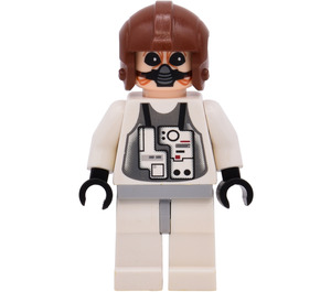 LEGO Ten Numb s Bílá Jumpsuit  Minifigurka