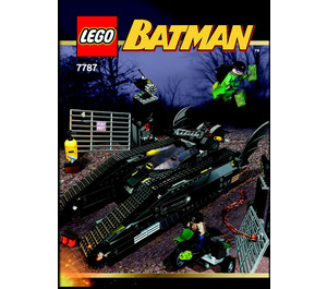 LEGO The Bat-Tank: The Riddler and Bane's Hideout 7787 Instrukce