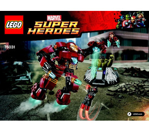 LEGO The Hulk Buster Smash 76031 Instrukce