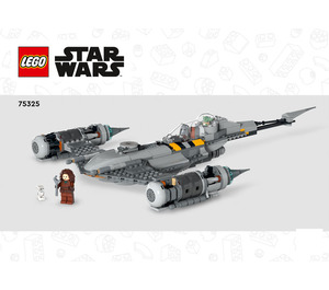 LEGO The Mandalorian's N-1 Starfighter 75325 Instrukce