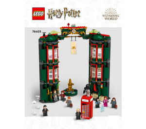 LEGO The Ministry of Magic 76403 Instrukce