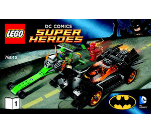 LEGO The Riddler Chase 76012 Instrukce