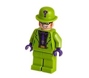 LEGO The Riddler s Limetková Oblek a Čepice Minifigurka