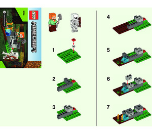 LEGO The Skeleton Defense 30394 Instrukce