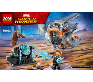 LEGO Thor's Weapon Quest 76102 Instrukce