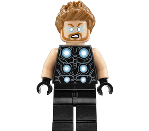 LEGO Thor s Černá Oblek a Světlo Tělová Paže Minifigurka