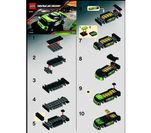 LEGO Thunder Racer 8119 Instrukce