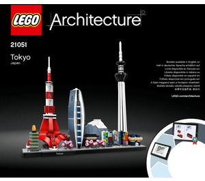 LEGO Tokyo 21051 Instrukce