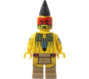 LEGO Tomahawk Warrior Minifigurka