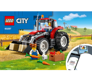 LEGO Tractor 60287 Instrukce